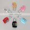 Colored 3 digit zinc alloy decorative travel password small locks