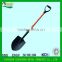 5007011 with fiberglass handle high quality digging shovel round point garden shovel