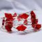red lips red light battery operated silver wire low voltage high brightness night light decoration home holiday lights