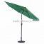 Patio Outdoor Metal 10ft Push Button Tilt Green Market Umbrella