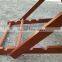 Folding 4-adjustable Wooden Chair Wood Beach Chair