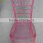 wholesale transparent clear resin chiavari chair with cushion for wedding