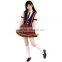 newest style kids school girl sexy uniforms design with pictures