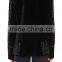 2016 High Quality Lady Fancy Embellished Black Velvet Jacket