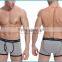 Custom 95 Cotton 5 Elastan Boxer Men Underwear Your Brand Open Flap Boxer Shorts with Pocket Wide Elastic Waistband