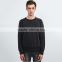 custom blank black crew neck pullover hoodie wholesale plain hoodies