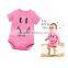 cartoon baby suits organic cotton baby rompers wholesale baby clothes