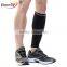 copper compression elastic shin calf leg support sleeve