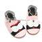 Cute custom pictures newborn leather baby shoes soft