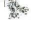 Custom Fashionable Lady Skull Pattern Beach Chiffon Scarves