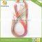 Colorful 1kg each roll DIY Round Hollow Knit Plastic PVC scoubidou fashion strings