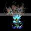 Christmas Charm Feather Party Masks Sparkle Venetian Masquerade Ladies Mask