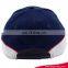 Competitive Factory Price Navy And White Embroidery Baseball Cap For Unisex Racing Trim Cap