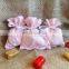 Cute Pink lace candy favor bag