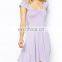 CHEFON Cap sleeves tight short dresses