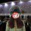 fashion Genuine Women's Fluffy Fox Fur Hats Winter Flexible Multicolor