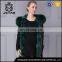 America clothing detachable fur collar long coat