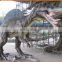 life-size t-rex dinosaur in zoomer dino world