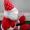 santa claus indoor christmas toy Christmas Gift stuffed animal toy