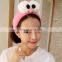 Cute Korean Style New Headband Big Eye Fleece Female Beauty Makeup Hair Headband