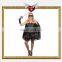 Fancy Party Cosplay Black Mask Lady Carnival Adult Costumes for Woman