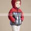 T-BC009 Boy Asian Fashion Winter Thicker Thermal Hit Color Stitching Jacket Coat