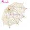 Amelie 100% Handmade Cotton Battenburg Lace Parasol Victorian Wedding Umbrella Party Favors Gifts Umbrella