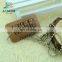 JiaBo custom antique copper engraving metal dog tag with necklace