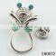 fashion crystal colorful cat frog angel goddess eyeglass holder brooch pins