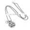 Wholesale cheap custom shape silver metal dog tag