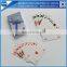 Promotional paper 777 playing card with printing