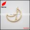 Factory supply popular fashion metal moon hair clip for girls