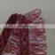 2017 fashion design national style tassel color mixture trim
