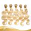 Blonde Chinese Virgin Human Hair Micro Ring Hair Extension #613 Color