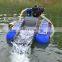 Underflow gold sluice boat