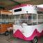 480cm Black traction food trailer / truck / add electric brake system