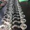 Aluminum Alloy Anti-condensatio wafer butterfly valve with worm gear DN200