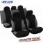 DinnXinn Mercedes 9 pcs full set velvet waterproof dog car seat covers Wholesaler China