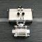 Double acting pneumatic actuator