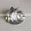 K16 49.52/61.98mm 5324-123-2202 6+6 BLADES Performance Design Turbocharger Milling/aluminum 2618/Billet Compressor Whee