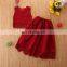 A0157# Новый модный летний костюм для девочек. Набор из двух предметов одежды: детская блузка с кружевами и юбка
