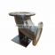hot sale ductile iron double flange 90 degree duckfoot bend with good price