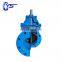 80 Degree Temperature Blue Epoxy Coated Body Rising Stem Flange Gate Valve With EPDM Disc For Water