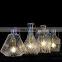 European Minimalist Style Bottle Shape Glass Pendant lamps lamparas de lujo para sala y comedor