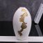White Egg Gild Ceramic Vase Creative Nordic Modern Style For Office Hotel Decoration