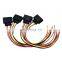 Free Shipping!New Ignition Coil Connector Repair Kit 4 x Harness Plug Wiring For Jetta Passat