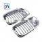 New 4 Door Left Right Chrome 3 Series E46 Front Grill for BMW E46