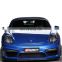 CMST style body kit for Porsche cayman/boxster 981 front spoiler rear diiffuser and trunk spoiler  for porsche 981 facelift