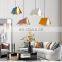 Simple Nordic creative chandelier library personalized art modern bedside small chandelier