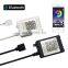LED light strip with 5050 dimmable  epoxy waterproof RGB strip light kit APP blue tooth control music soft light bar